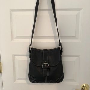 COACH black crossbody bag/purse